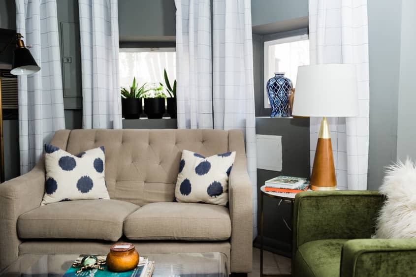 Basement Apartment Tour Small and Stylish in DC Apartment Therapy